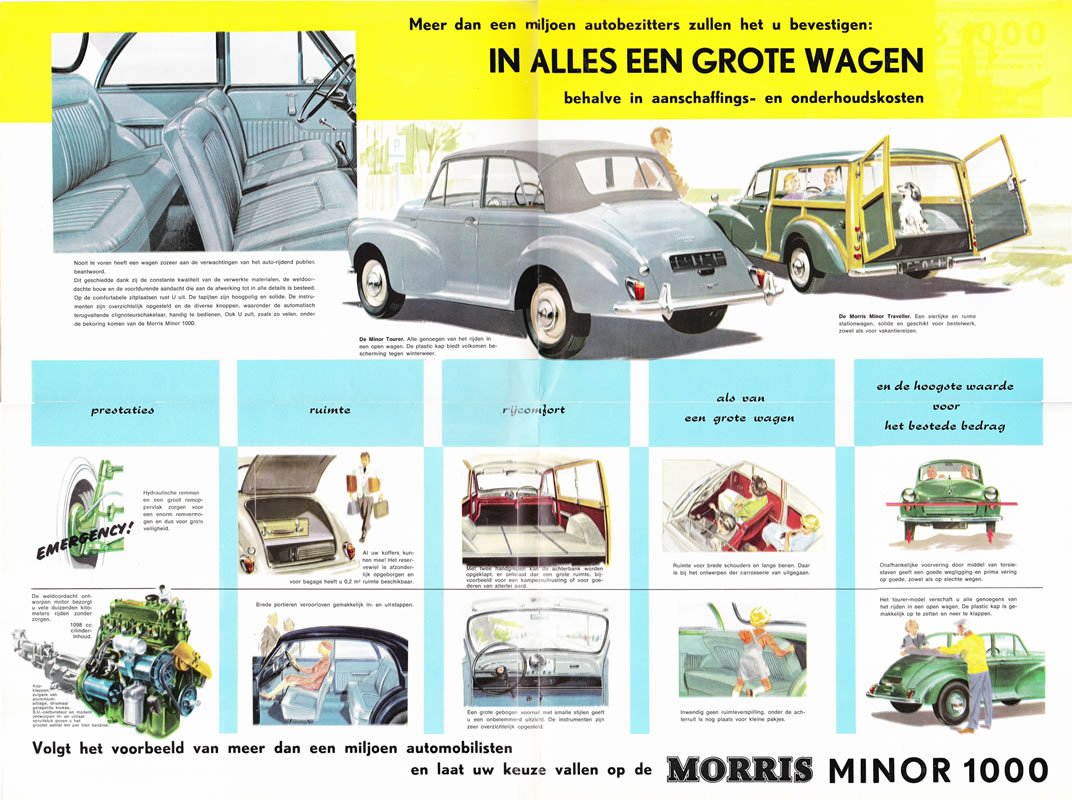 1966 Morris Minor Brochure Page 5